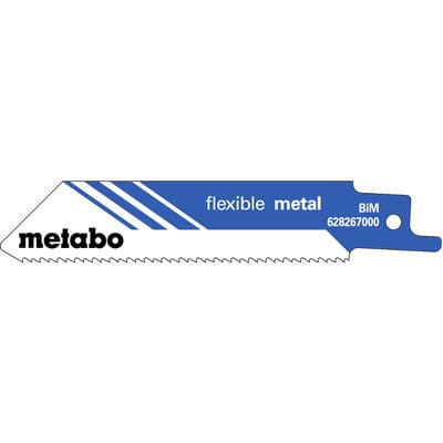 Säbelsägeblatt "flexible metal" 100 x 0,9mm, BiM, 14 TPI 628267000, 5er-Pack