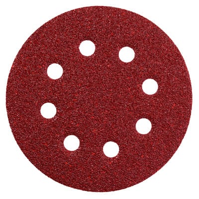 25 Haftschleifblätter, 125 mm, P 320, Serie "professional", für Holz und Metall, für Exzenterschleifer (631596000)