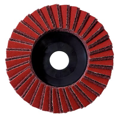 5 Kombi-Lamellenschleifteller 125 mm, grob, "KLS" aus Viesmaterial und Schleifpapier (626415000)
