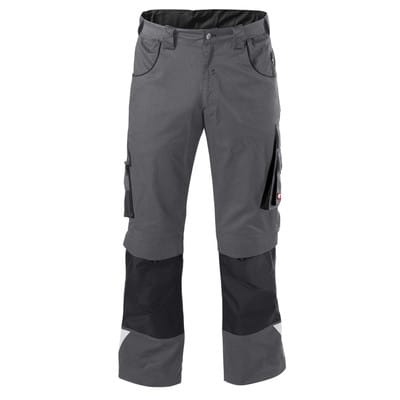 Bundhose, dunkelgrau/schwarz, Größe 56