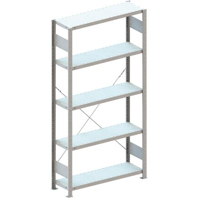 Steckregal 230 GF 2000 x 1000 x 600mm grau