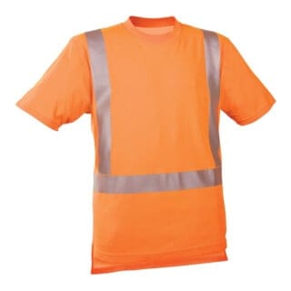 Warn-T-Shirt warnorange Größe M