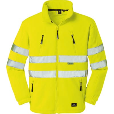 Warnschutz-Fleecejacke SEATTLE 3465, warngelb, Größe XXL