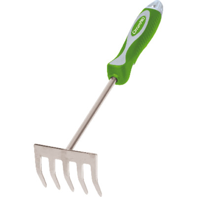 Kleinrechen, Edelstahl, Ergo-Griff
