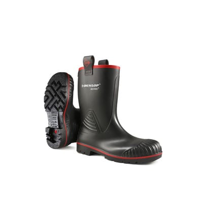 Gummistiefel Acifort® Rocker full safety A442033.CH, S5, schwarz, Größe 47