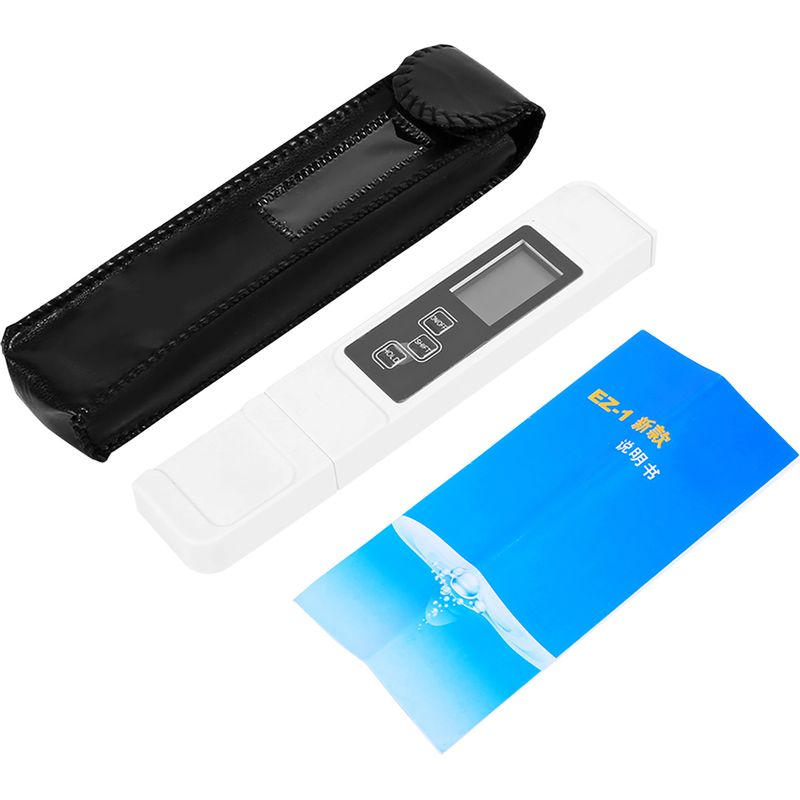 3-in-1 Wasserqualitätstester: Tds, Leitfähigkeit, Temperatur, Tragbares Digitales Lcd-display, Automatische Kompensation, Ideal Für Schwimmbäder Und Aquarien