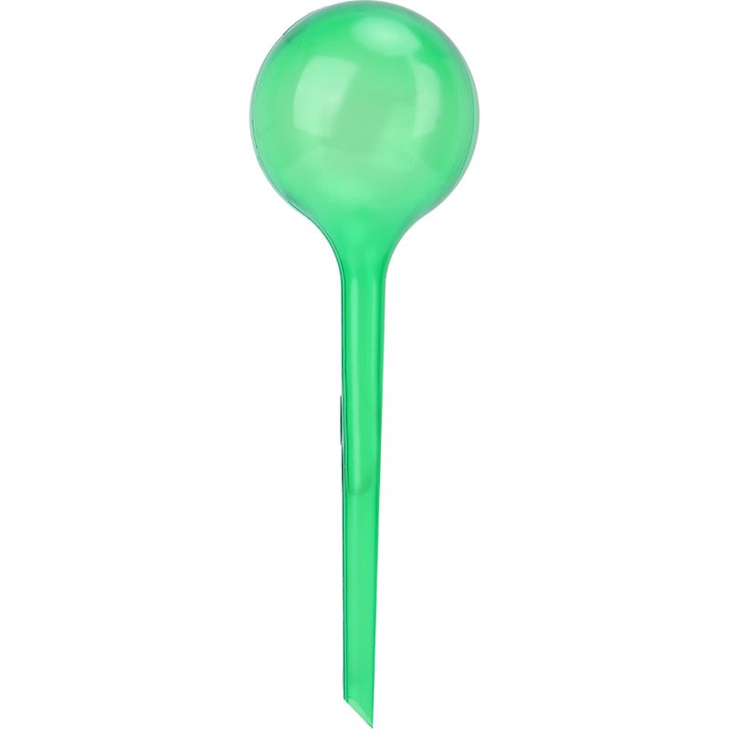 Automatischer Pflanzensprenger, Grüne Pvc-kugel, 25,8 Cm. Bewässerung Ohne Strom. Elegantes Design Für Drinnen Und Draußen.