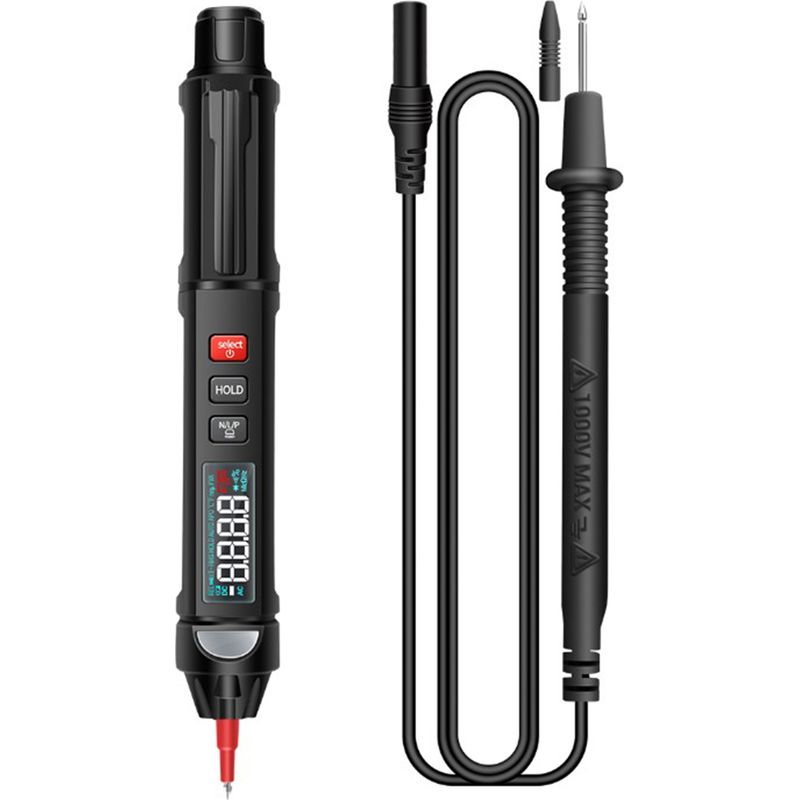 Multimeter - A3008 Intelligentes Digitales Mini-multimeter (6000 Counts, True Rms, Phasenfolgeerkennung) – Exklusiv Für Fachleute In Der Wartung Elektrischer Und Elektronischer Geräte