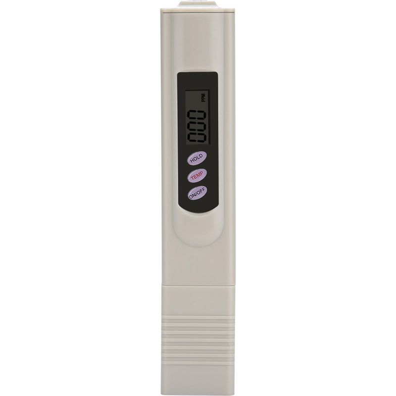 Digitaler Tds-tester In Stiftform Zur Messung Von Wasserqualität, Reinheit, Leitfähigkeit, Temperatur Und Ppm-wert. Lcd-display Mit Hold-funktion Und Automatischer Abschaltung.