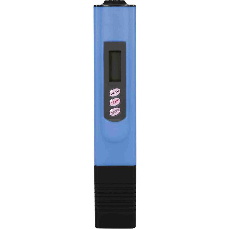 Digitaler Tds-tester In Stiftform Zur Messung Der Wasserqualität Von 0–9999 Ppm Mit Lcd-anzeige, Temperaturanzeige (°c/°f), Haltefunktion Und Automatischer Abschaltung, Geeignet Für Aquarien- Und Pool