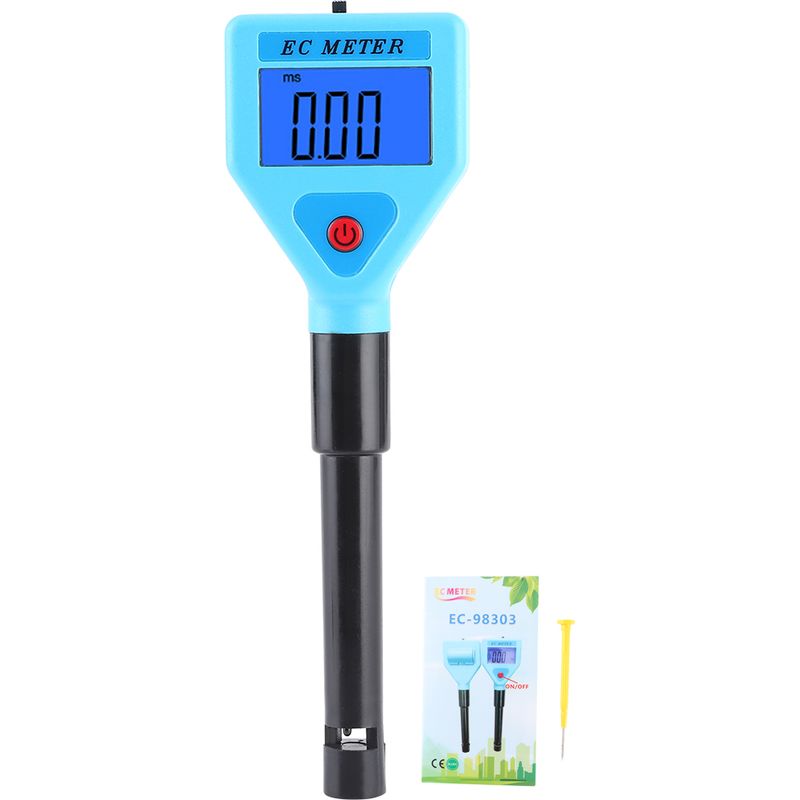 Tragbares Wasserqualitätsmessgerät, Digitales Lcd-leitfähigkeitsmessgerät Mit Temperaturkompensation Für Aquarium, Schwimmbad, Hydrokultur