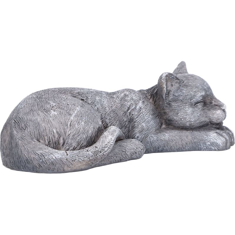 Gartenstatue Für Den Außenbereich - Gedenkstele Aus Kunstharz Für Hunde Und Katzen - Denkmal In Steinoptik Typ B - Dekoration Für Gärten Und Terrassen (1 Stück)