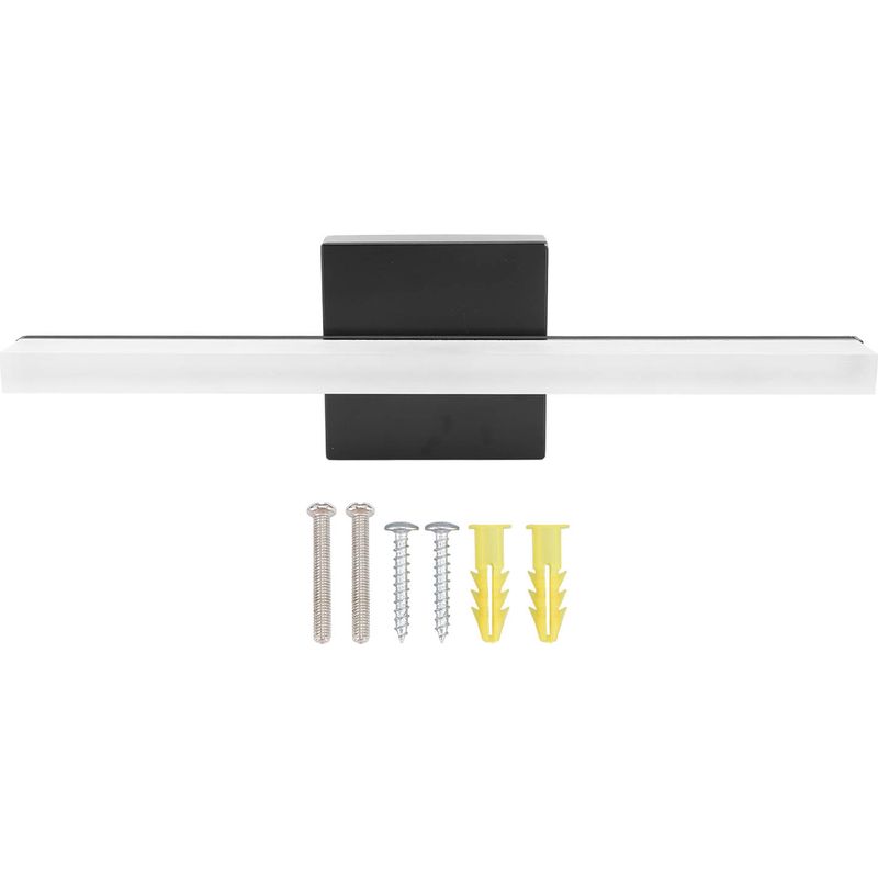 Wandleuchte Für Den Innenbereich - 40 Cm Led-lichtleiste Für Spiegel - 6000k Ra90 Weißes Licht Für Badezimmer Und Schlafzimmer - Moderne Wandmontage Mit Befestigungsplatten (1 Lichtleiste)