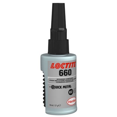 660 Fügeklebstoff hochfest hochviskos anaerob grau 50ml Flasche