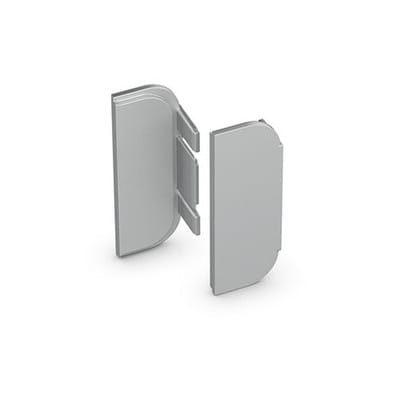 Griffmuld.-Endkappenset, Canis C, 9210140,Anschlag links, Aluminium