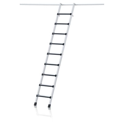 Regalleiter, 7 Stu., Einhängehaken, Einhängehöhe 1.730mm