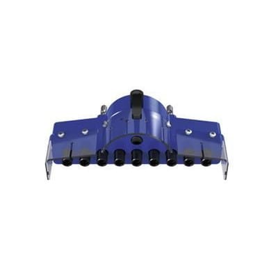 Lochreihenbohrung-Wechselbohrgetriebe, BlueMax Mini Modular 9131505, 9 Spindeln