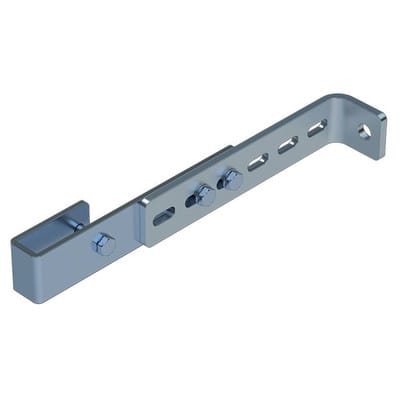 Wandhalter, Abstand 280-330mm, Edelstahl