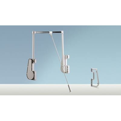Schrank-Kleiderlift, Duo Lift 15, 42507, 750-1150mm, 15kg, aluminiumoptik
