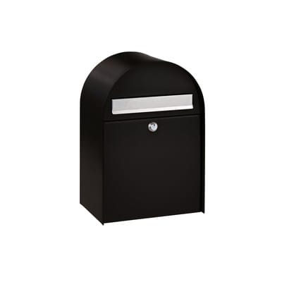 GA-Briefkasten, Nordic 680 S, Stahl, schwarz verzinkt
