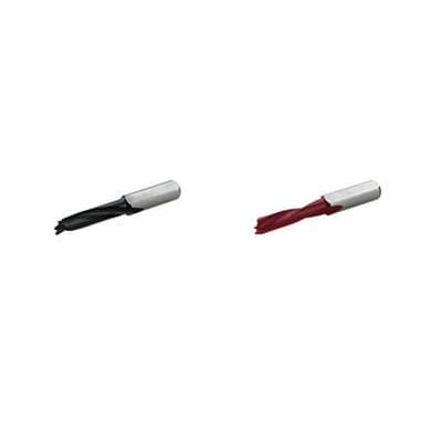 Bohr-/Einpr.autom.-Bohrer, Ø8mm,L 57mm,Schaft Ø 10mm, rechts = schwarz 65561