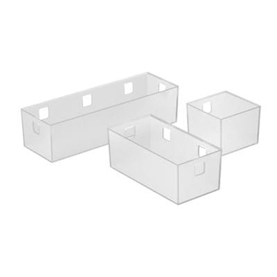 Badezi.-Schalenset, Banio, 9153388,Anz.je Set 3St., für Frontauszug, transluzent