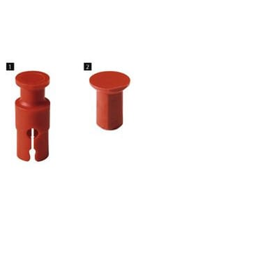 Bohrfutter-Blindstopfen, BlueMax Mini 76497, für Spannfutter, rot
