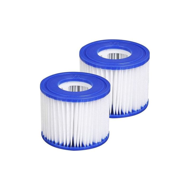Filterkartusche – 10,4 X 8 X 5,2 Cm – Für Whirlpoolpumpen Und Aufblasbare Pools – 2 Stück