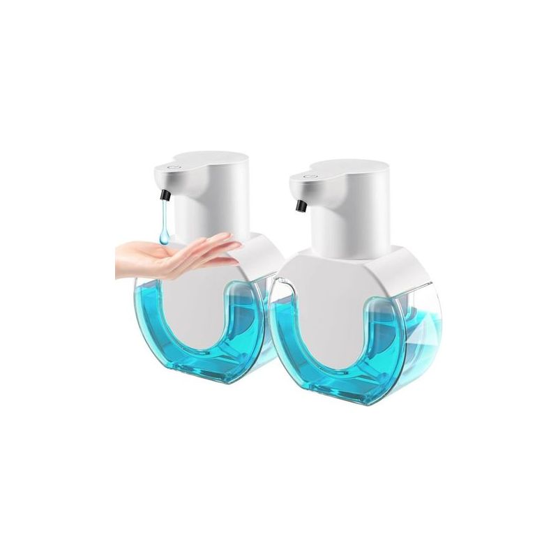 Schaumseifenspender – Automatisch, Berührungslos – Wasserdicht (ipx5) – Usb-aufladbar – Für Bad, Küche, Büro – 2er-pack
