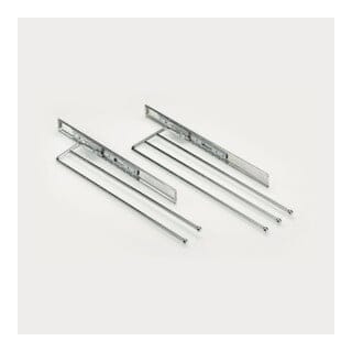 Spülenschrank-Handtuchhalter, ausziehbar, 49234,Anzahl Arme 2,B 102mm, Stahl chr