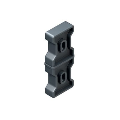 Leiterverbinder Kunststoff, innenliegend, für Holm B 25mm x T 60mm