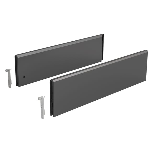 Schubk.-Designelement,ArciTech,9122970,NL650mm,Stahl anthrazit pulverbeschichtet
