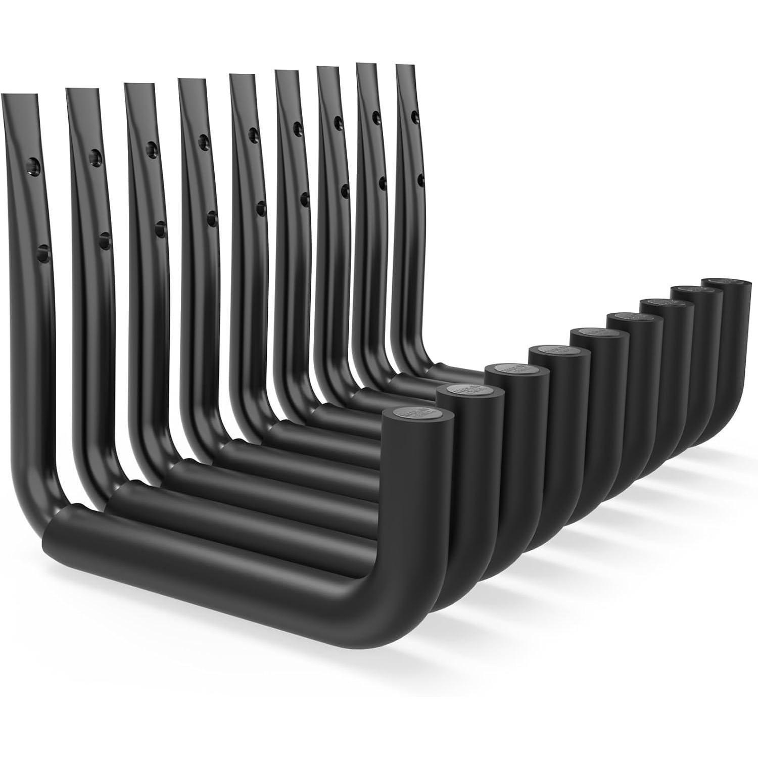 Robuste Garagenhaken 8er-set Für Leitern, Fahrräder, Werkzeuge, Bis 22,7 Kg Belastbar