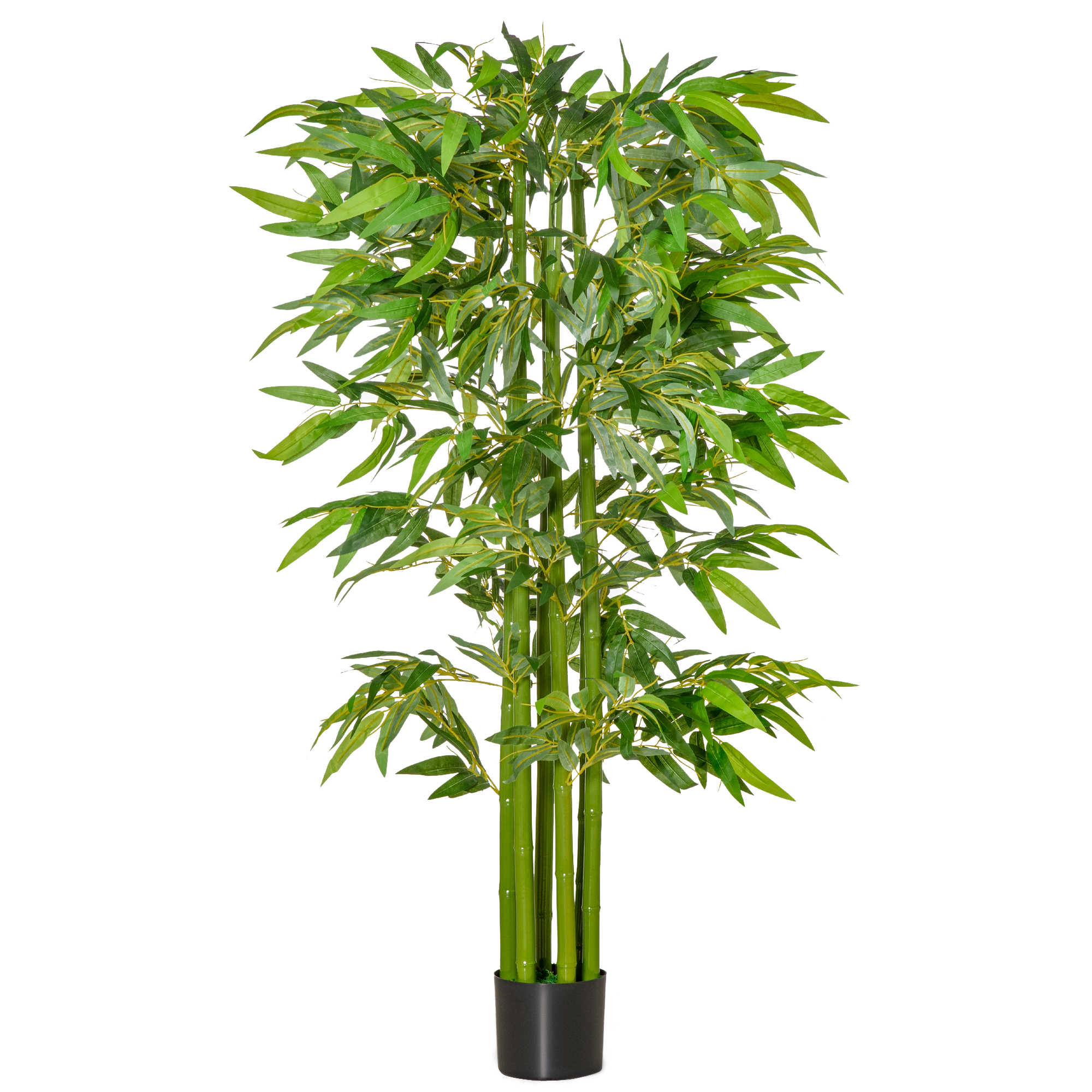 Großer Künstlicher Bambus, 160 Cm Hoch, Künstliche Topfpflanze, Realistische Nachbildung, Ideal Für Wohnzimmer, Schlafzimmer, Büro, Garten, Moderne Dekoration, Geschenk