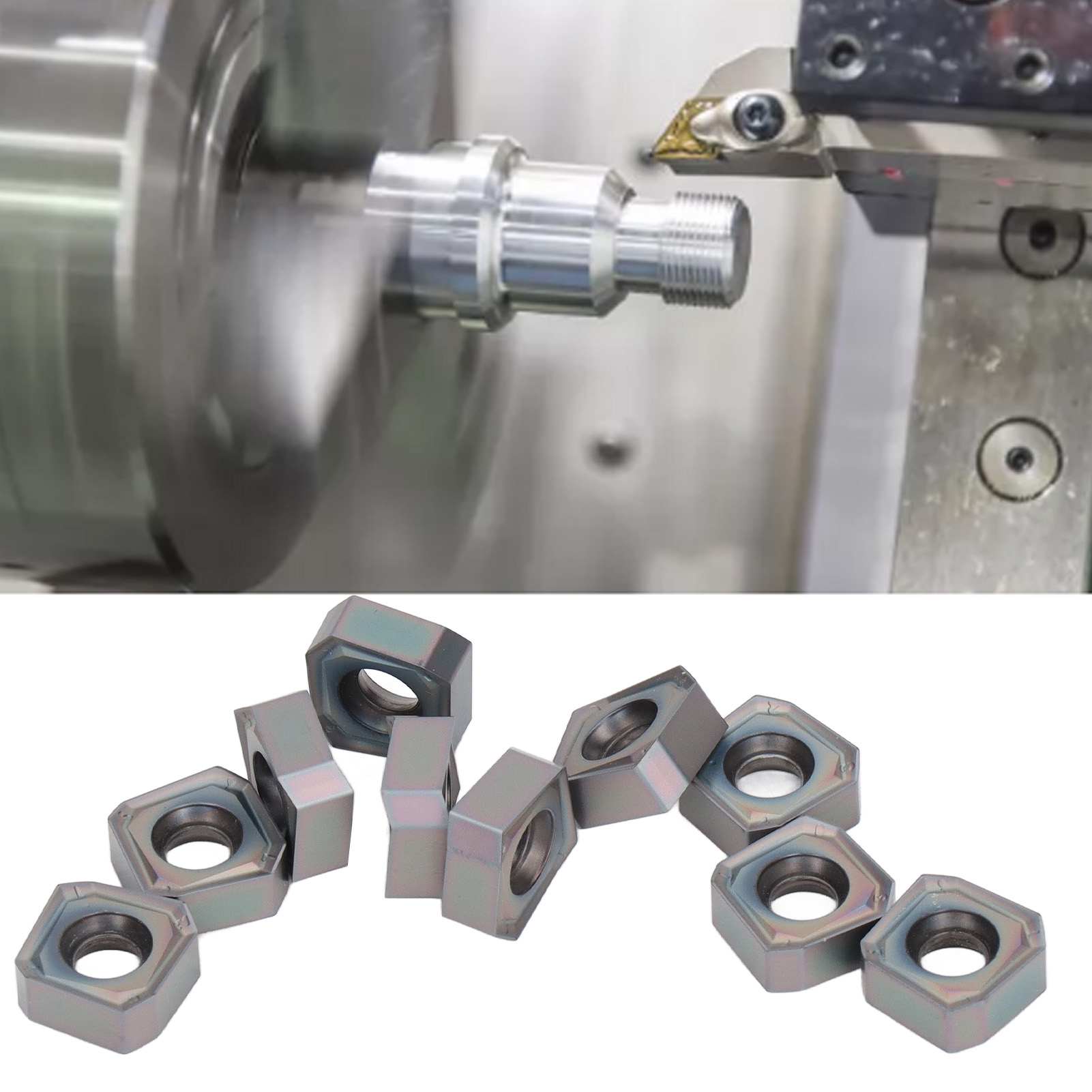 Snmu1305anr-mt Quadratischer Cnc-fräser Aus Gehärtetem Stahl