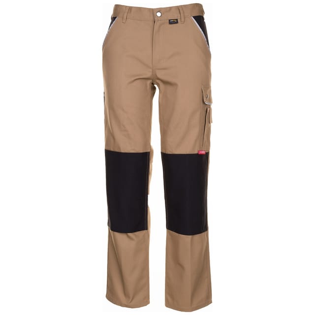 Bundhose 2125 khaki/schwarz, Größe 44