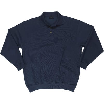 Polo-Sweatshirt Trinidad 00785-280, marineblau, Größe 2XL