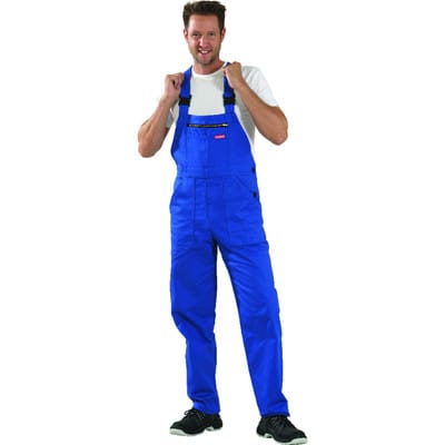 Latzhose 0121 kornblau, Größe 46