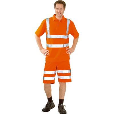 Poloshirt 2091 warnorange, Größe L