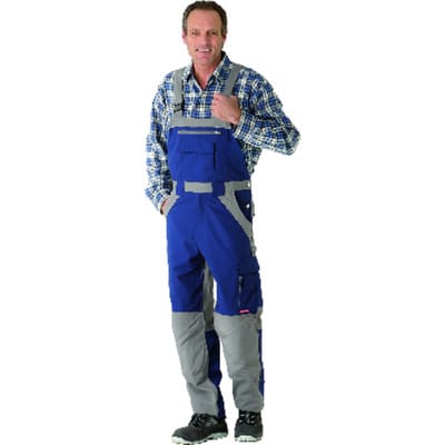 Latzhose 2522 marine/zink, Größe 44