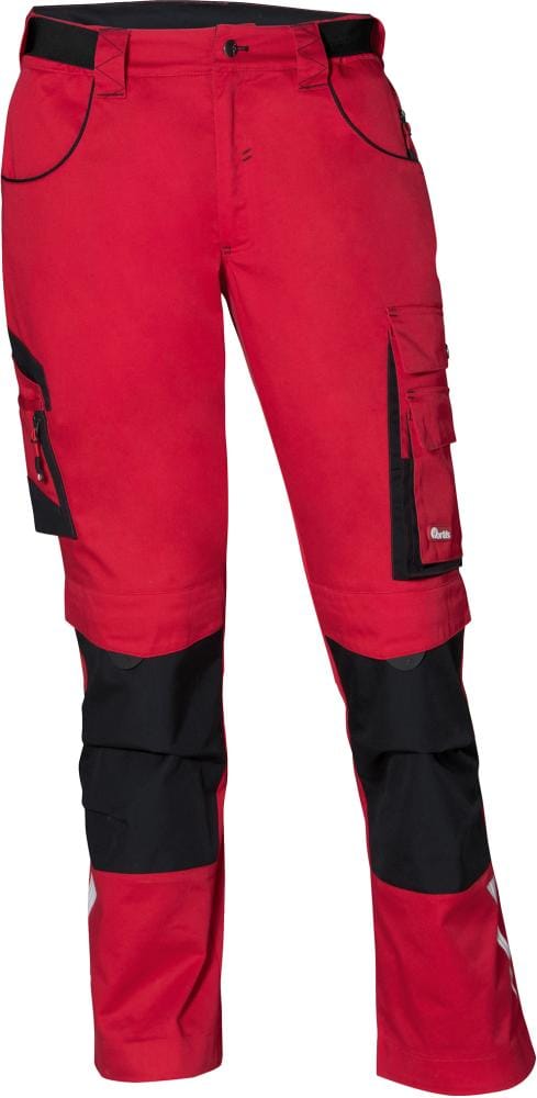Bundhose 24, rot/schwarz, Größe 29