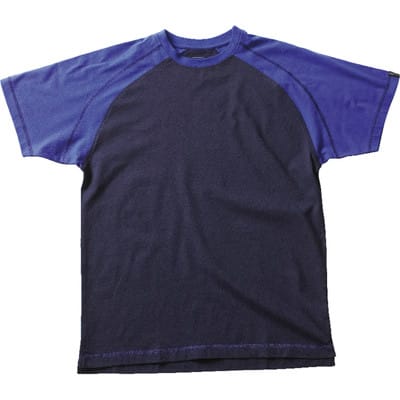 T-Shirt Albano 50301-250, marineblau/kornblau, Größe XL