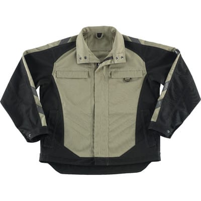 Arbeitsjacke Mainz 12009-203, khaki/schwarz, Größe XL