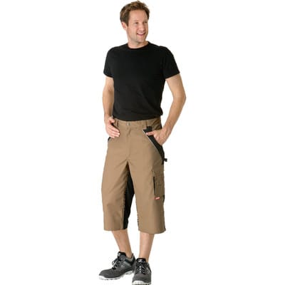 3/4-Hose 2554 sand/schwarz, Größe S