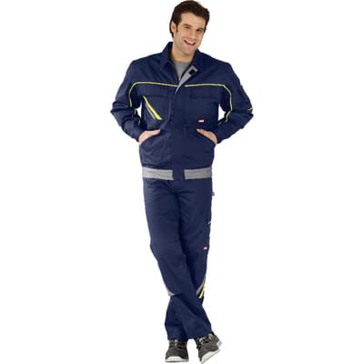 Bundjacke 2483 marine/gelb/zink, Größe 66