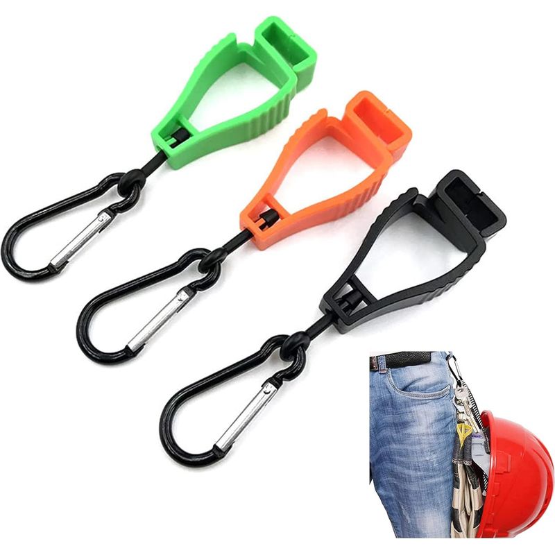 3-teiliges Set Aus Anti-knapp-handschuhclips, Arbeitshandschuhclips, Feuerwehrhandschuhclips, Handschuhhalterclips Für Anti-knapp-handschuhe, Hutaufhänger