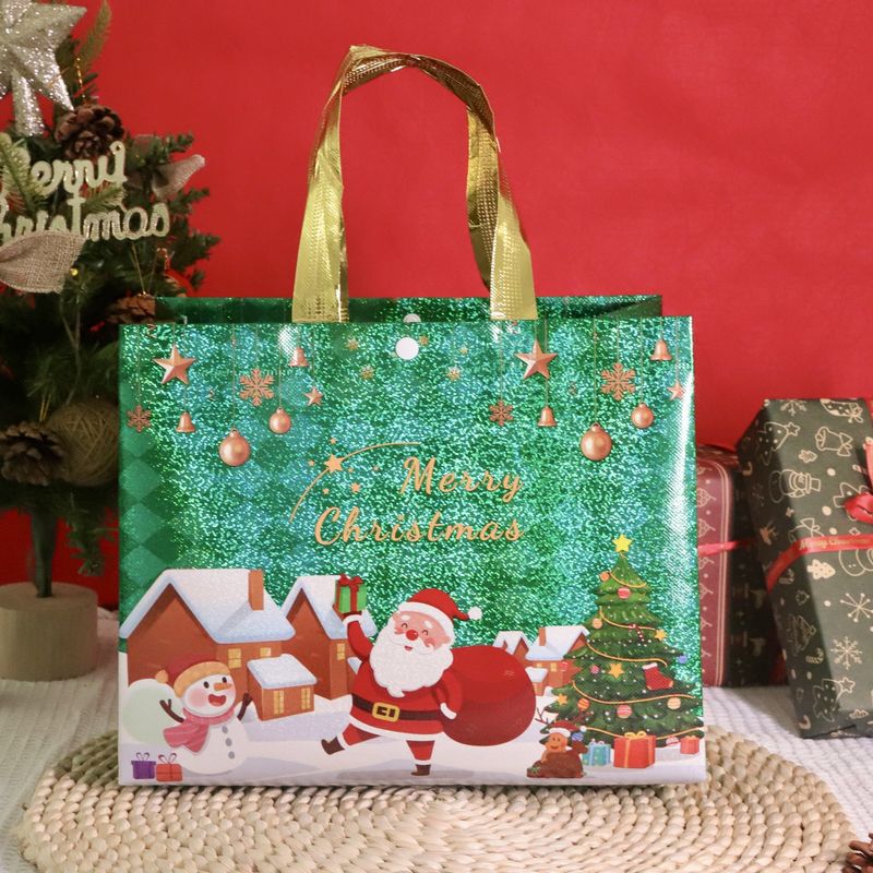 Weihnachtsgeschenktüten 322515 Cm Mit Kordelzug, 10er-packung, Tüten Zum Verpacken Von Weihnachtsleckereien, Geschenktüten Für Weihnachtsfeiern, Bonbontüten Mit Schleifen