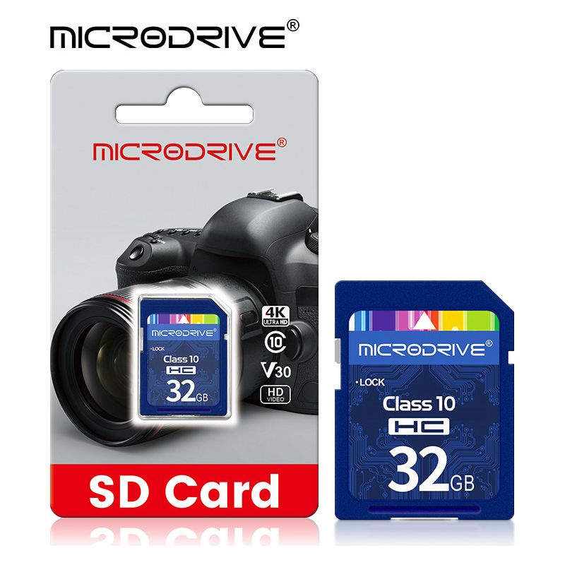 32 Gb Sd-speicherkarte, High-speed C10 Tf-speicherkarte Für Mobiltelefone, Sd-speicherkarte, Kostenloser 2.0-kartenleser