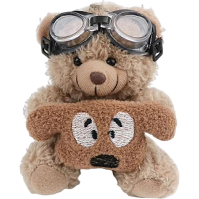 Teddybär Für Den Autoinnenraum: Weiche Teddybär-autodekoration, Plüsch-schalthebelabdeckung