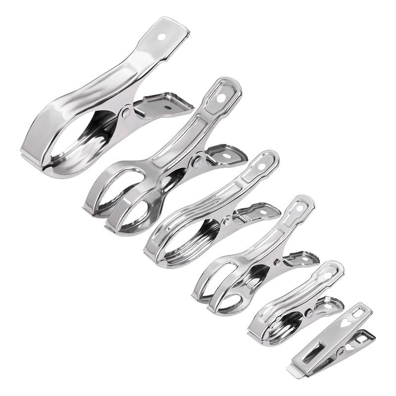 31 Verschiedene Edelstahl-gewächshausclips, Gartenclips, Robuste Gartenclips, Große Quiltclips, Wäscheklammern, Edelstahlclips, Stabiler Griff